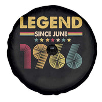 June 60th Birthday Spare Tire Cover Legends Since June 1966 Retro Bday