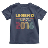 May 10th Birthday Toddler T Shirt Legends Since May 2016 Retro Bday