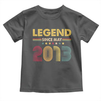 May 13th Birthday Toddler T Shirt Legends Since May 2013 Retro Bday