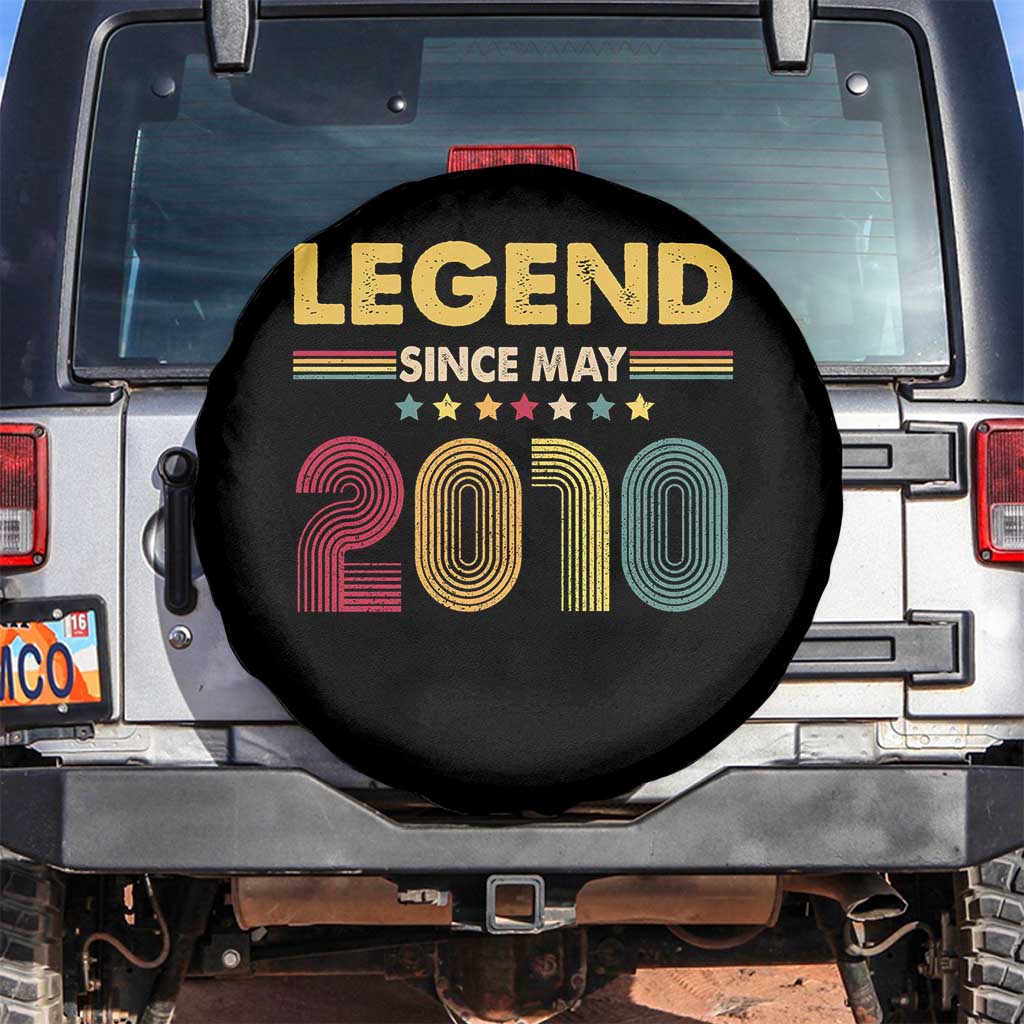 May 16th Birthday Spare Tire Cover Legends Since May 2010 Retro Bday