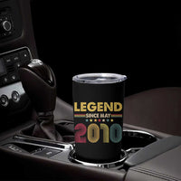 May 16th Birthday Tumbler Cup Legends Since May 2010 Retro Bday