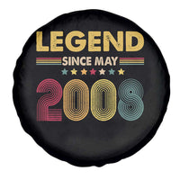 May 18th Birthday Spare Tire Cover Legends Since May 2008 Retro Bday