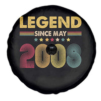 May 18th Birthday Spare Tire Cover Legends Since May 2008 Retro Bday