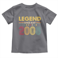 May 18th Birthday Toddler T Shirt Legends Since May 2008 Retro Bday