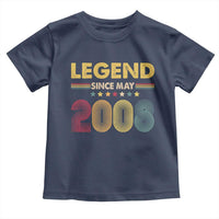 May 18th Birthday Toddler T Shirt Legends Since May 2008 Retro Bday