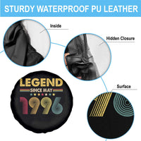 May 30th Birthday Spare Tire Cover Legends Since May 1996 Retro Bday