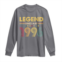May 30th Birthday Long Sleeve Shirt Legends Since May 1996 Retro Bday