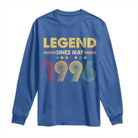 May 30th Birthday Long Sleeve Shirt Legends Since May 1996 Retro Bday