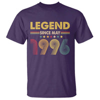 May 30th Birthday T Shirt Legends Since May 1996 Retro Bday
