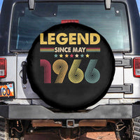 May 60th Birthday Spare Tire Cover Legends Since May 1966 Retro Bday