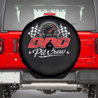 Dad Pit Crew Spare Tire Cover Racing Family Matching Father's Day