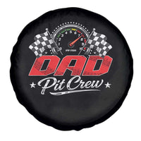 Dad Pit Crew Spare Tire Cover Racing Family Matching Father's Day