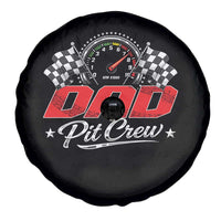 Dad Pit Crew Spare Tire Cover Racing Family Matching Father's Day