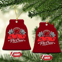 Dad Pit Crew Ceramic Ornament Racing Family Matching Father's Day
