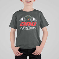 Dad Pit Crew T Shirt For Kid Racing Family Matching Father's Day