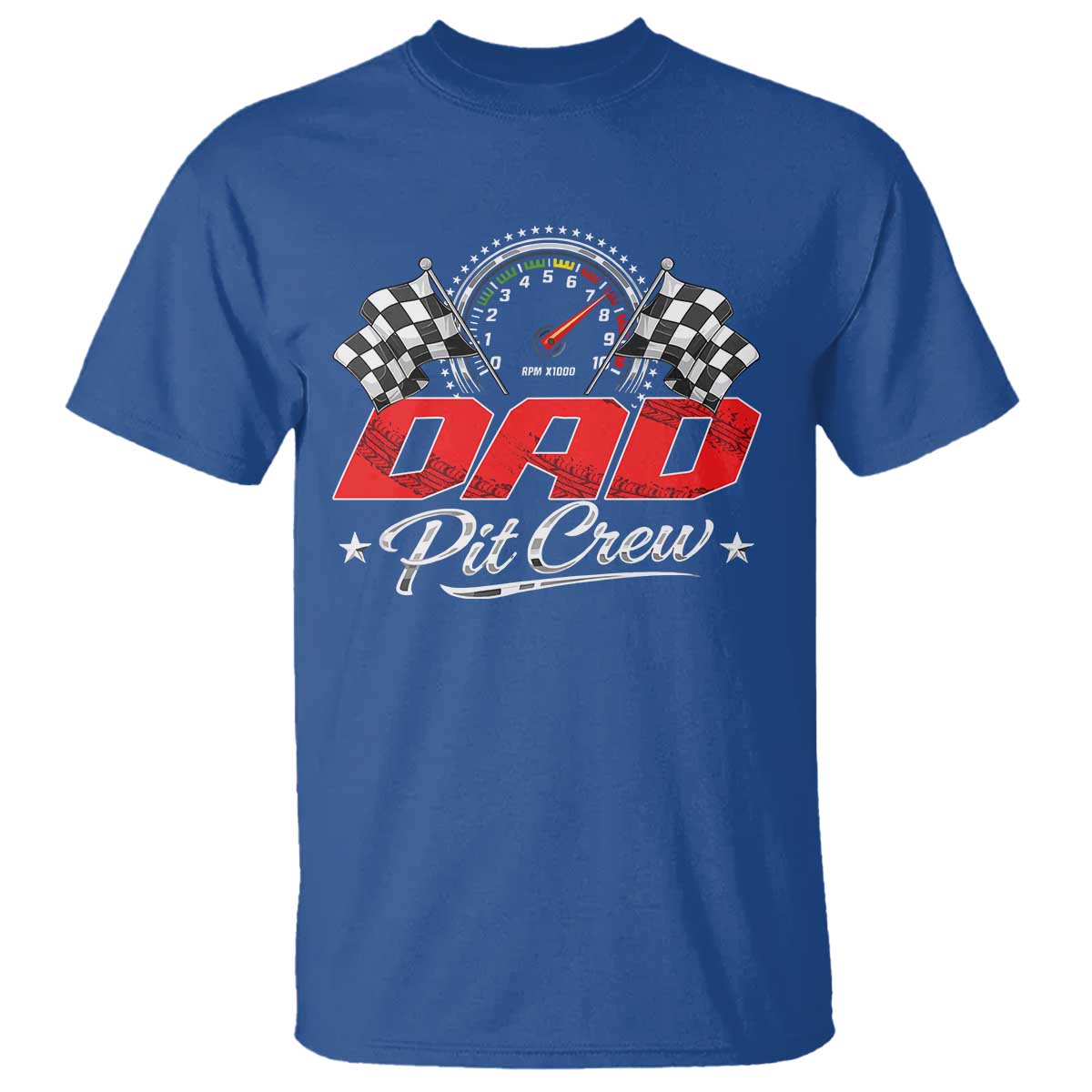 Dad Pit Crew T Shirt Racing Family Matching Father's Day