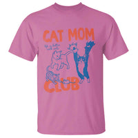 Cat Mom Club T Shirt Life is Better with Cats Mothers Day