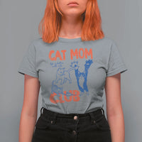 Cat Mom Club T Shirt For Women Life is Better with Cats Mothers Day