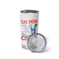 Cat Mom Club Tumbler Cup Life is Better with Cats Mothers Day