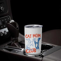 Cat Mom Club Tumbler Cup Life is Better with Cats Mothers Day