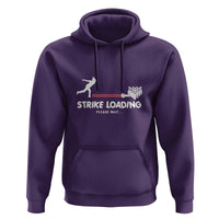 Funny Bowling Hoodie Strike Loading Please Wait Ball Pin - Wonder Print Shop