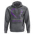 Alzheimer's And Brain Awareness Hoodie I Will Remember For You Daisy Flower Butterfly - Wonder Print Shop