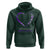 Alzheimer's And Brain Awareness Hoodie I Will Remember For You Daisy Flower Butterfly - Wonder Print Shop
