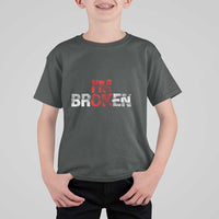 Invisible Illness T Shirt For Kid I'm OK I'm Broken - Wonder Print Shop
