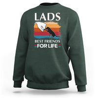 Labrador Lover Sweatshirt Lab Best Friends For Life Vintage Retro Pet Lover - Wonder Print Shop