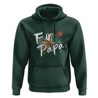 Fur Papa Hoodie Pet Lover Dog Dad Father's Day - Wonder Print Shop