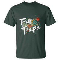 Fur Papa T Shirt Pet Lover Dog Dad Father's Day - Wonder Print Shop