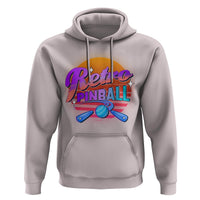 Retro Pinball Hoodie Machine Vintage Arcade Flippers Game - Wonder Print Shop