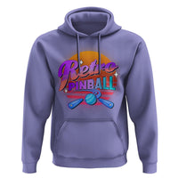 Retro Pinball Hoodie Machine Vintage Arcade Flippers Game - Wonder Print Shop