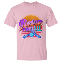 Retro Pinball T Shirt Machine Vintage Arcade Flippers Game - Wonder Print Shop
