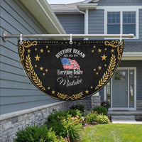 Funny History Began July 4th 1776 Everthing Before That Was A Mistake Patriotic Fan Flag 4th Of July