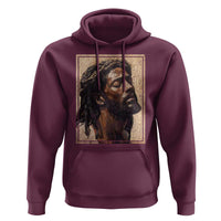 Religious Black Jesus With Crown Of Thorns Hoodie