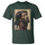 Religious Black Jesus With Crown Of Thorns T Shirt