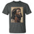 Religious Black Jesus With Crown Of Thorns T Shirt