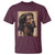 Religious Black Jesus With Crown Of Thorns T Shirt