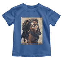 Religious Black Jesus With Crown Of Thorns Toddler T Shirt