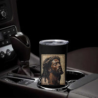 Religious Black Jesus With Crown Of Thorns Tumbler Cup