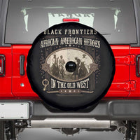 African American Cowboy Spare Tire Cover Black Frontiers African American Heroes In The Old West - Wonder Print Shop