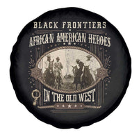African American Cowboy Spare Tire Cover Black Frontiers African American Heroes In The Old West - Wonder Print Shop