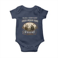 African American Cowboy Baby Onesie Black Frontiers African American Heroes In The Old West - Wonder Print Shop