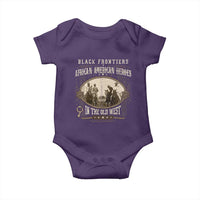 African American Cowboy Baby Onesie Black Frontiers African American Heroes In The Old West - Wonder Print Shop
