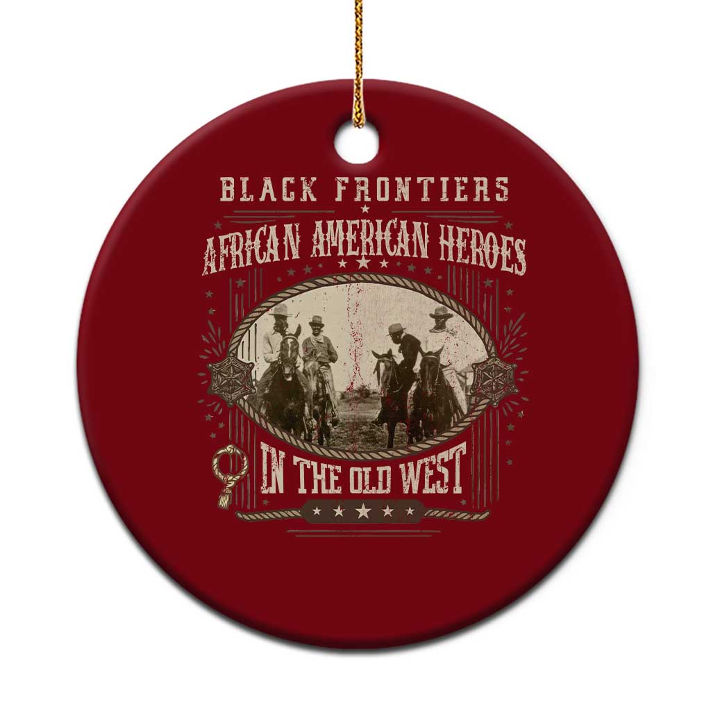 African American Cowboy Ceramic Ornament Black Frontiers African American Heroes In The Old West