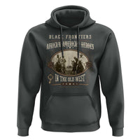 African American Cowboy Hoodie Black Frontiers African American Heroes In The Old West - Wonder Print Shop