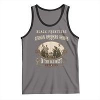 African American Cowboy Tank Top Black Frontiers African American Heroes In The Old West - Wonder Print Shop