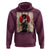 Funny African America Samurai Hoodie Japanese Art Black Warrior Fighter