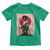 Funny African America Samurai Toddler T Shirt Japanese Art Black Warrior Fighter